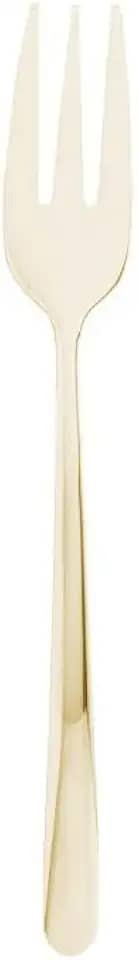 WOLFF Faqueiro de Aço Inox Viena Champanhe Fosco 30 Peças - Mesa Posta - Itens Para Casa - Utensílios de Cozinha - Enxoval - Casamento - Decoração