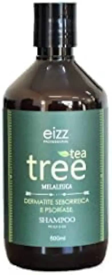 SHAMPOO TEA TREE DERMATITE SEBORREICA E PSORÍASE EIZZ 500ML
