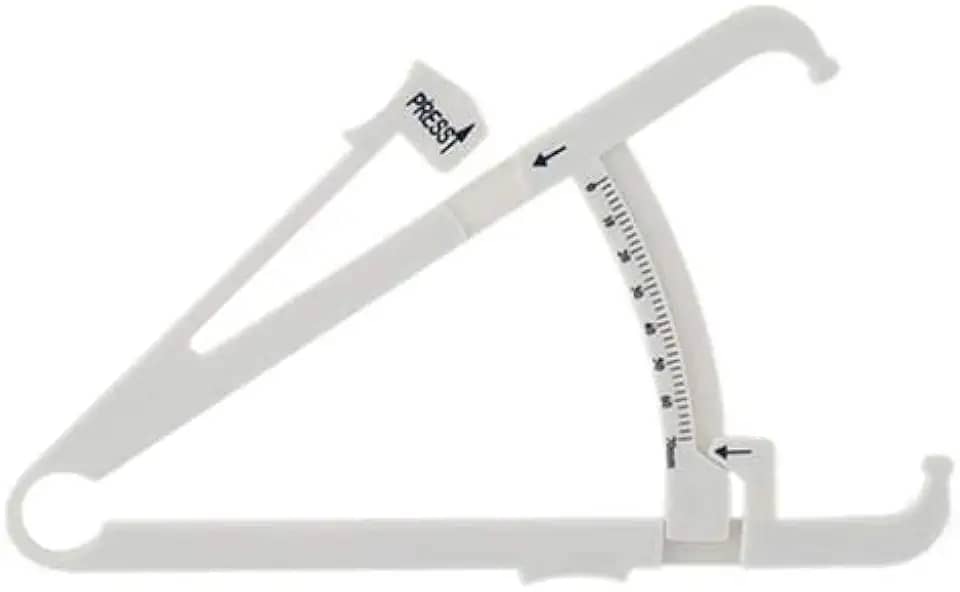 Adipômetro Medidor Gordura Corporal Branco Original Estek