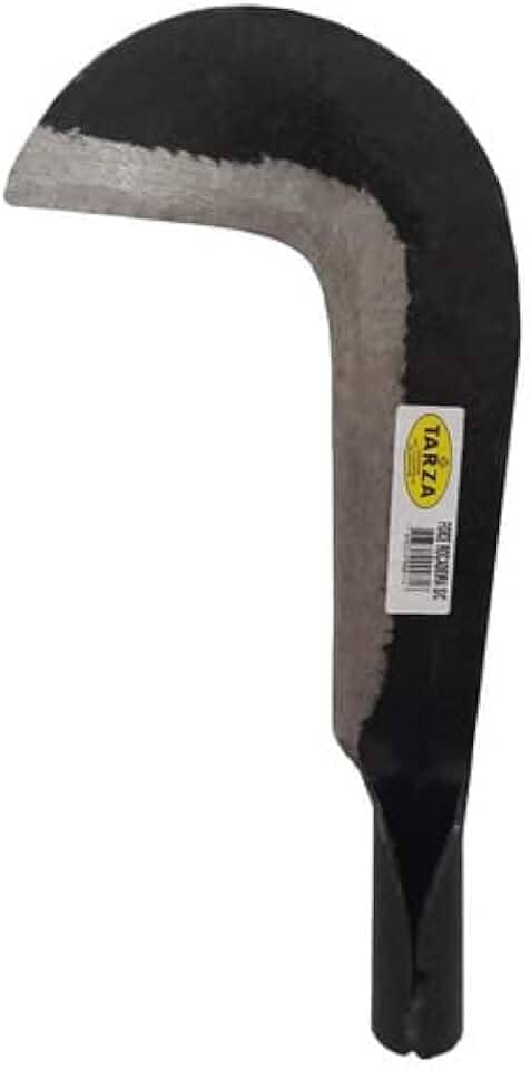 Foice Rocadeira Forjada Tarza Sem Cabo