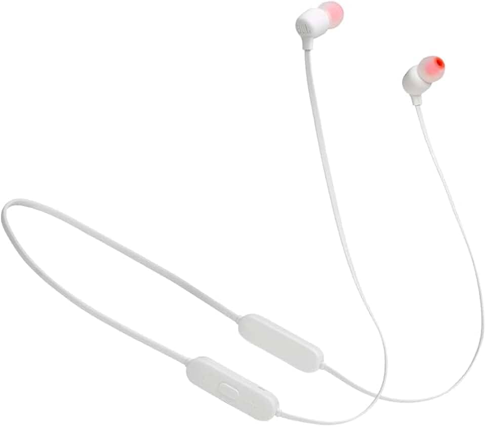 JBL, Fone de Ouvido Bluetooth, Tune 125BT, Intra Auricular, Sem Fio, Microfone Integrado - Branco