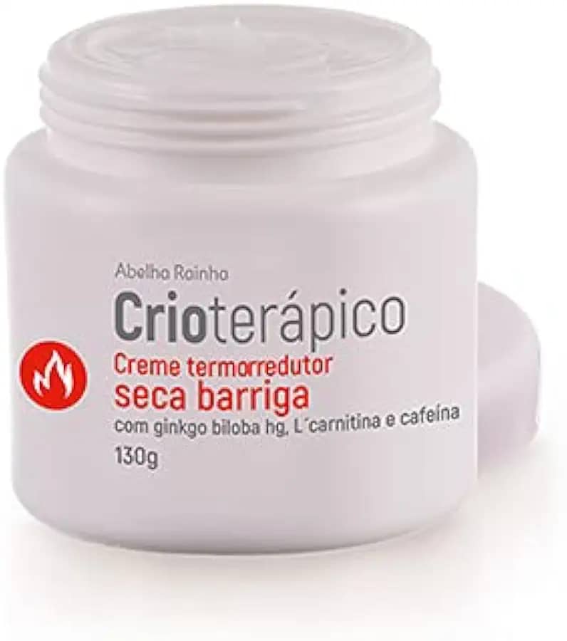 Crio-terápico Creme Termo Redutor Seca Barriga Abelha Rainha