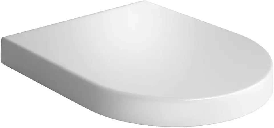 Assento Termofixo com Slow Close e Easy Clean para Bacias Carrara/Duna/LK/Level/Nuova, Branco, AP.236.17, Deca