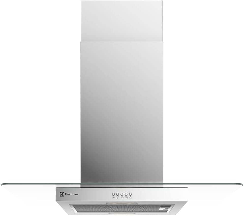 Coifa de Ilha Electrolux 90cm Vidro com Luz de Led Efficient (CE9IX) 127V