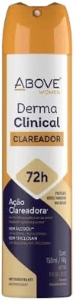 Above Desodorante Antitranspirante Dermaclinical Women Clareador 72H 150Ml