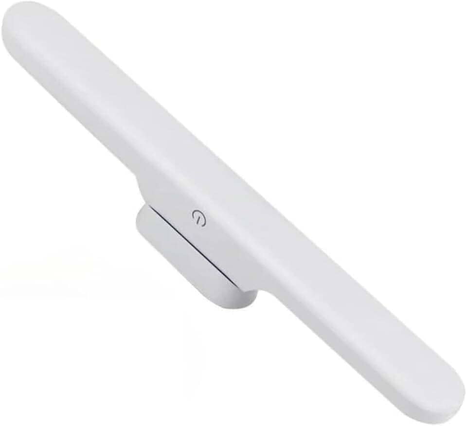 Luminária de LED Magnética Barra Spot Lâmpada Recarregável Sem Fio USB - Ilumina Qualquer ambiente Quarto Cozinha Sala Banheiro - Ajustável em 3 cores Branco quente, Neutro e Frio