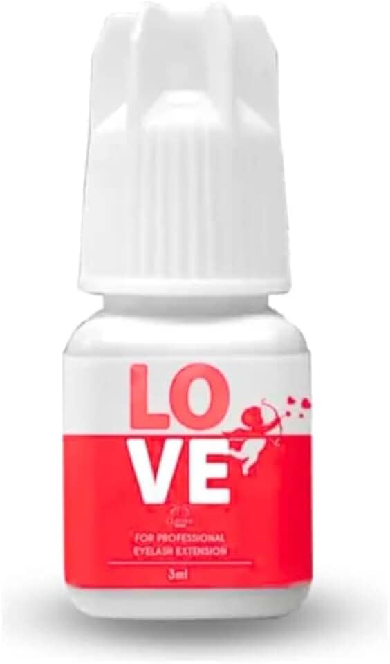 Cola Para Extensão De Cílios 3ml Secagem Rápida Alta Fixação Uso Profissional Longa Duração