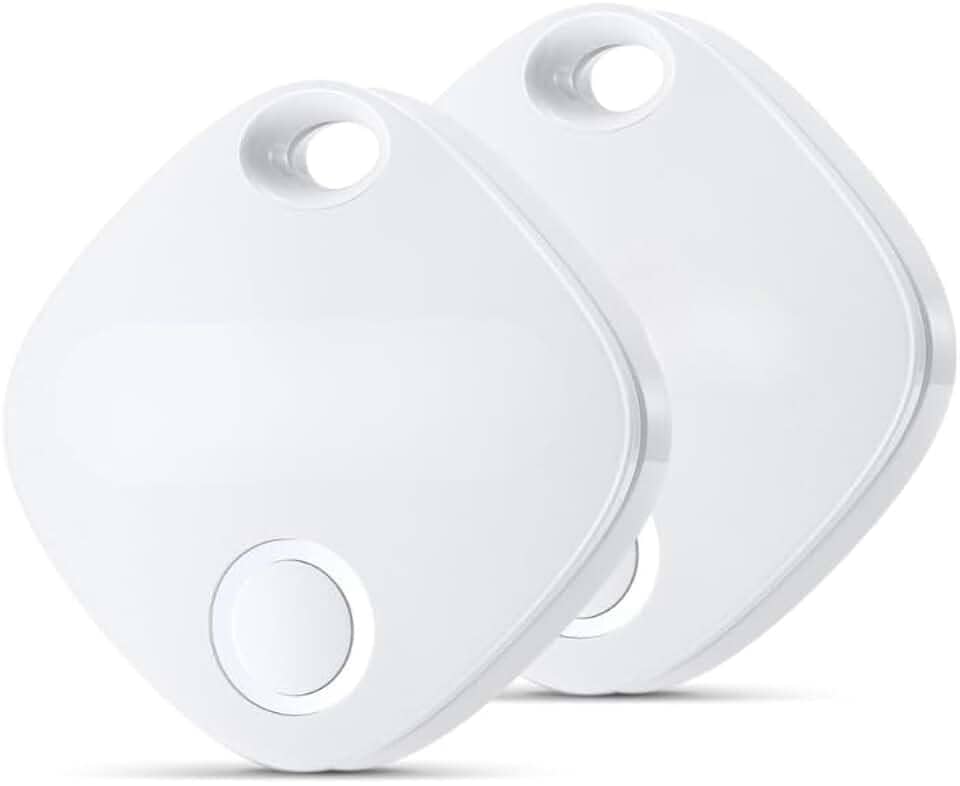 KIT com 2 Tag Rastreador Gps Localizador Mala Pet Carro Moto Mochila Alcance Global Bluetooth Acelerômetro Orador Compatível com Find My - Linha Premium