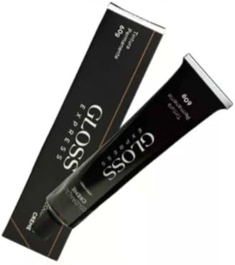 Gloss Express - Tintura Permanente Para Cabelos Brancos Tom Sem Tom