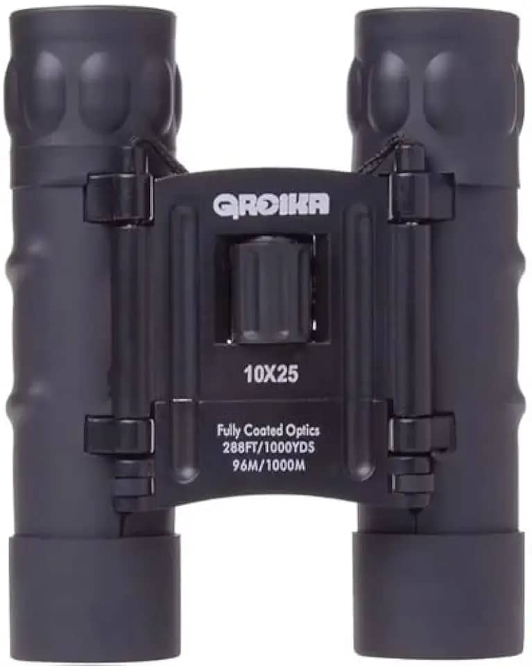 Greika, WS1025 Binóculos Greika 10x25 Corpo Emborrado com Bolsa