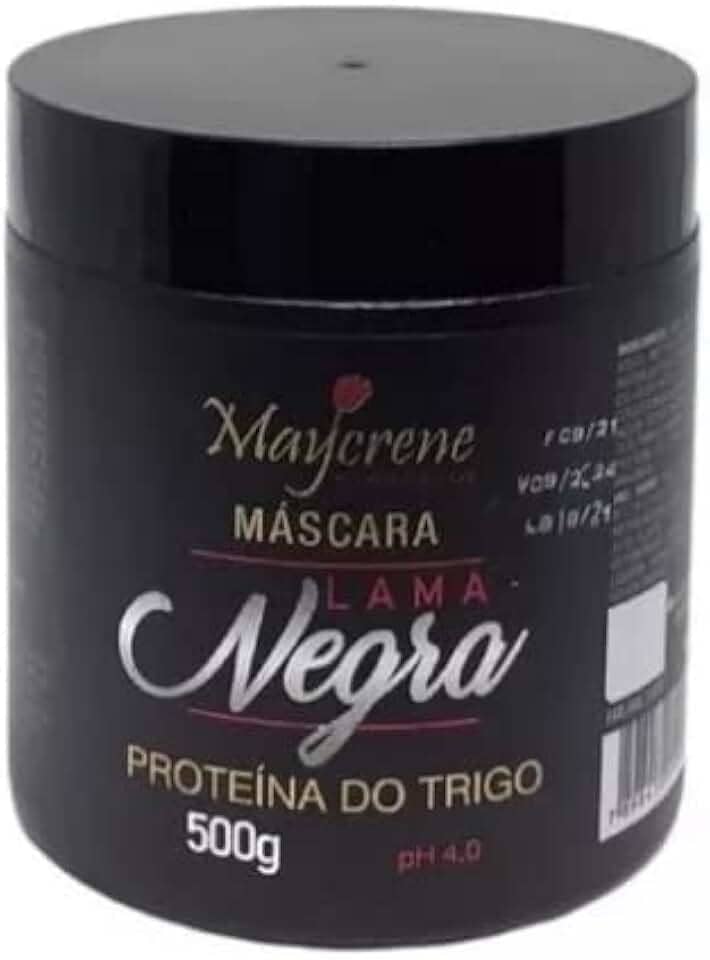 Máscara Lama Negra Matizador Ativador Tons Escuros Maycrene