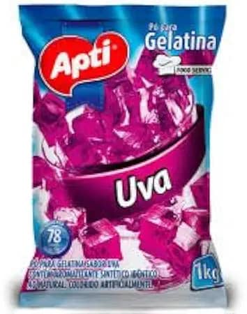 Gelatina Apti Uva 1kg