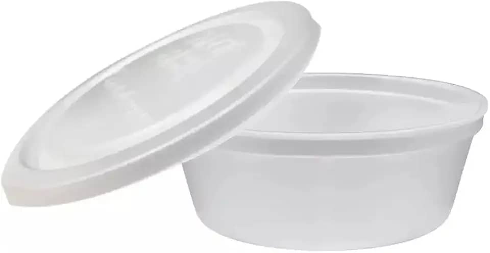 Embalagem De Marmitex Isopor C/Tampa 750 Ml Com 50 ou 25 Unidades (750 ml kit com 25 unidades)