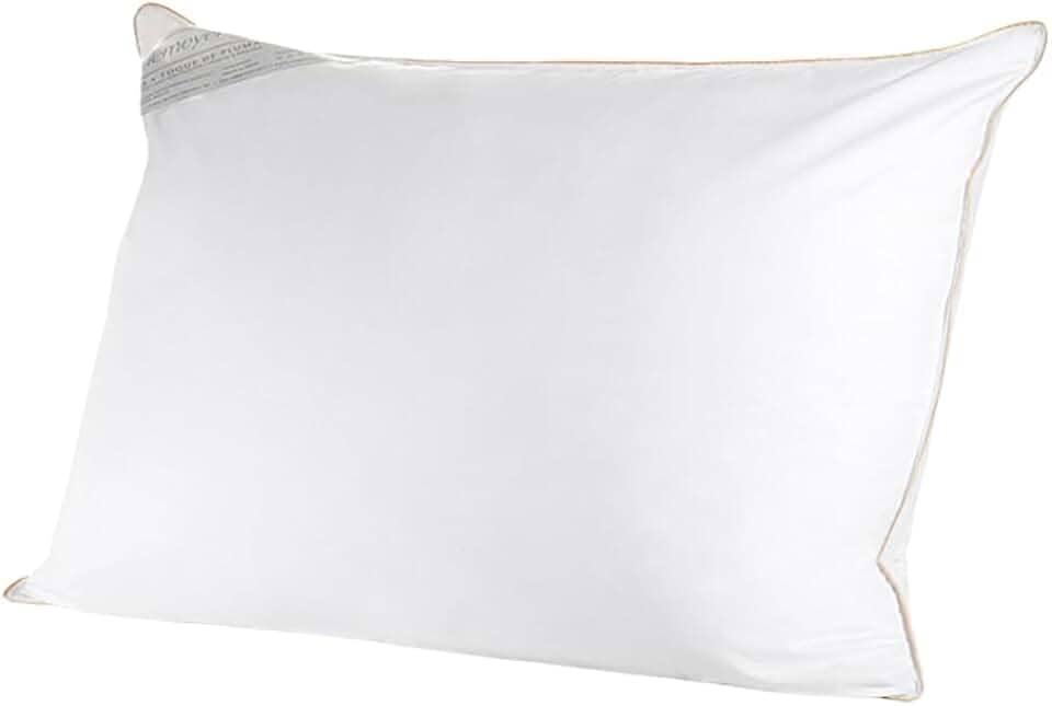 Travesseiro 50x70cm Buddemeyer Toque de Pluma Algodão Branco