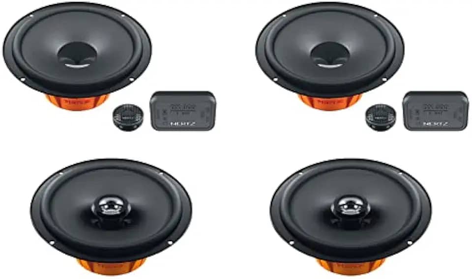 Combo Kit 2 Vias Hertz Diece Dsk 165.3 + Coaxial Dcx 165.3