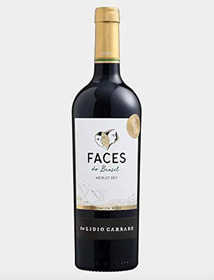 Lídio Carraro Faces do Brasil Merlot Vinho 750 ml