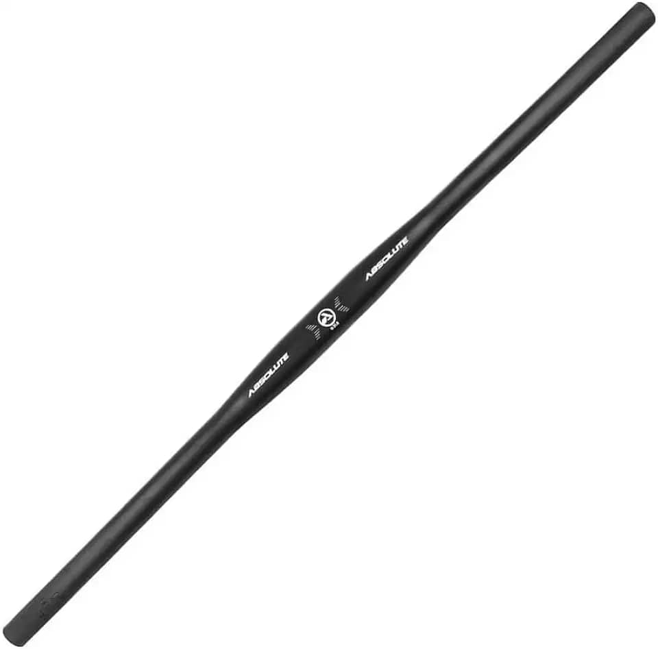 Guidão MTB Absolute 31.8 X 720mm Alumínio Reto Preto HB001 Para Ciclismo Mountain Bike Bicicletas Compatível com Bar Ends