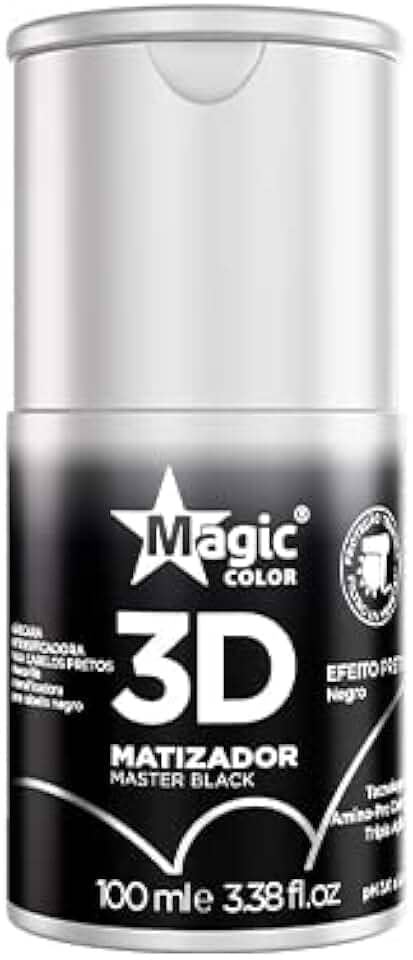 Matizador 3D Master Black100Ml, Magic Color