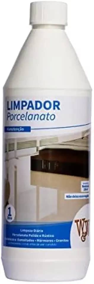 Limpador de Porcelanato Limpa e Conserva Pisos Frios 1L W&W