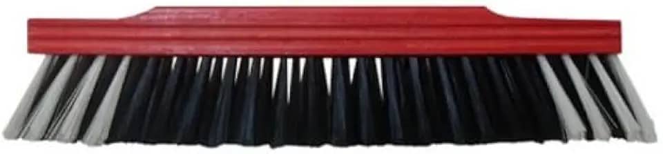 Vassoura de Pelo Sintético 60cm Sem Cabo para Pisos Lisos Uso Interno Cerdas Resistentes Maciez e Durabilidade