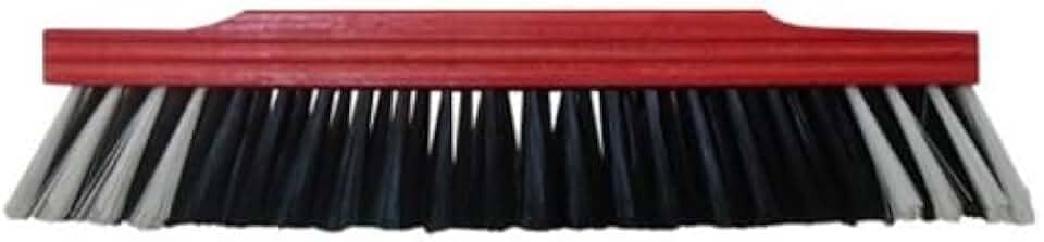 Vassoura de Pelo Sintético 60cm Sem Cabo para Pisos Lisos Uso Interno Cerdas Resistentes Maciez e Durabilidade