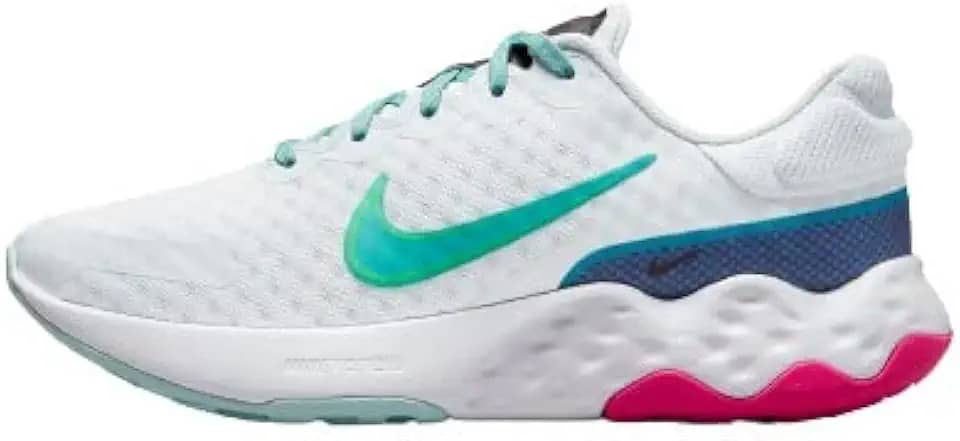 Tenis Feminino Renew Ride 3 Running Nike Preto Branco Corrida Macio