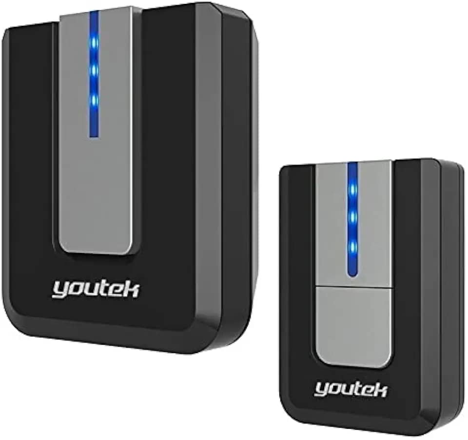 Campainha Sem Fio Até 300 Mts 52 Toques e Músicas Longo Alcance