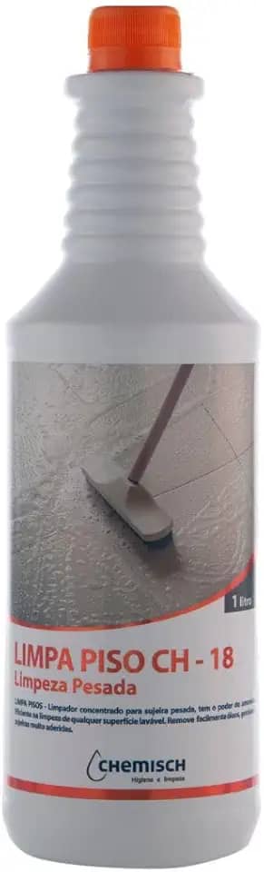 Limpa Piso CH-18 Limpeza Pesada 1L Desengordurante de Pisos