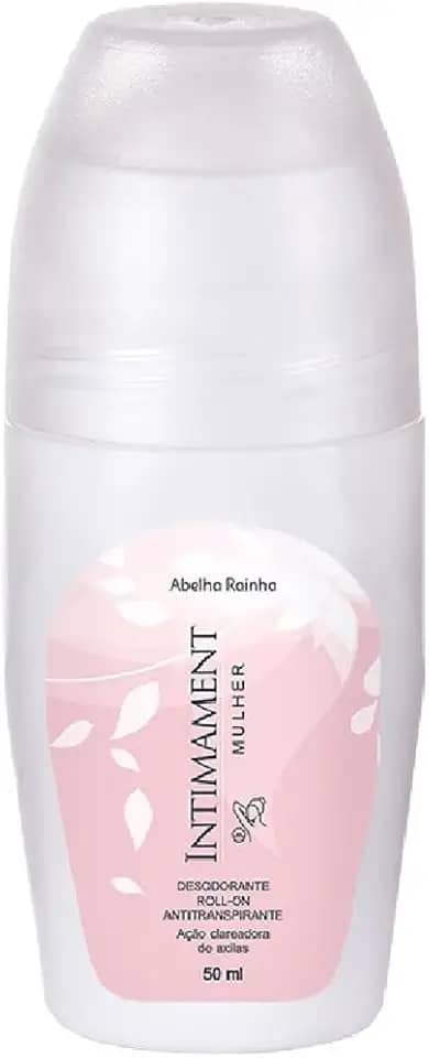Desodorante Roll-on Clareador Intimament Mulher Abelha Rainha 50ml