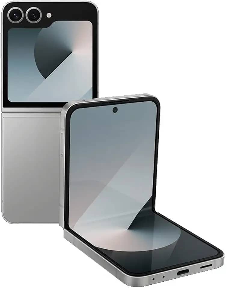 Samsung Celular Galaxy Z Flip6 5G, 256GB, 12GB RAM, Tela 6.7', Câm. Dupla + Selfie 50MP, Galaxy AI - Cinza