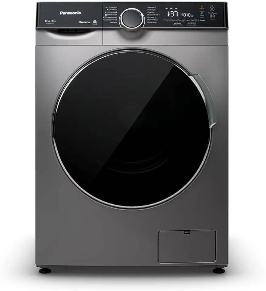 Panasonic Lava e Seca Panasonic Intuitive+ 13kg/8kg Max Wash Função Vapor+ Antialérgico - NA-S26MK1LBR