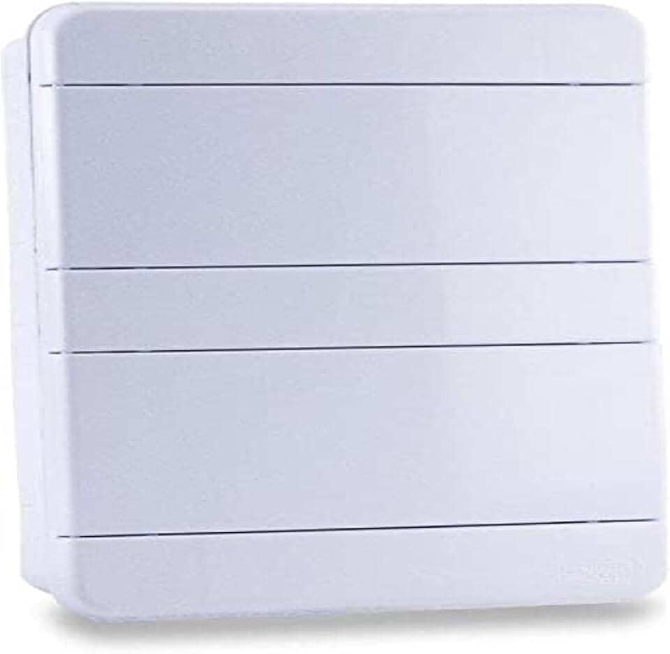 Force Line - Quadro Distribuicao 16 Disjuntores Din Branco - Embutir