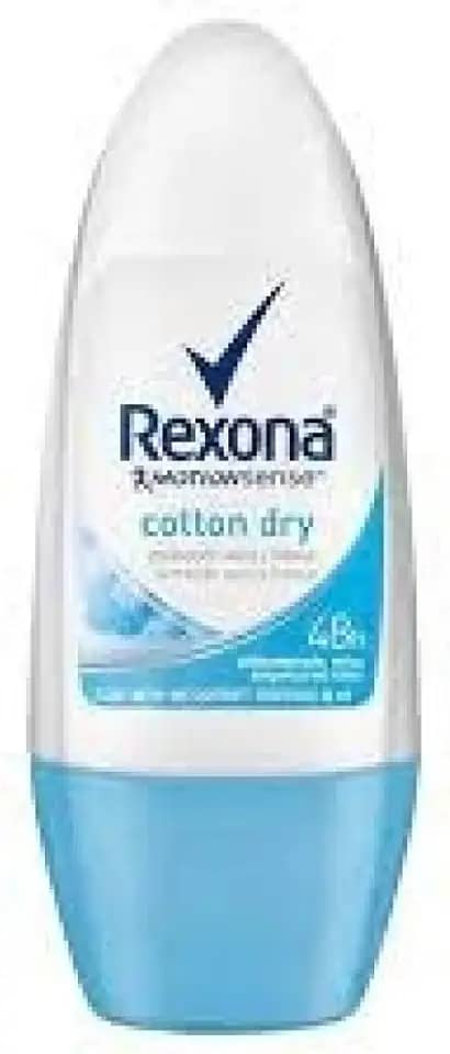 Rexona Desodorante Antitranspirante Rexona Feminino Rollon Cotton Dry 50Ml Branco (A Embalagem Pode Variar)