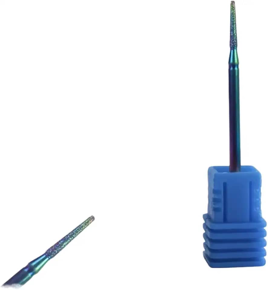 Kit 3 Brocas Profissionais de Tungstênio para Lixadeira de Unha | Acabamento, Remoção e Cutícula (Broca 718)