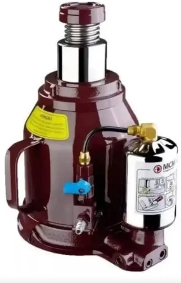 Macaco Hidraulico Pneumatico A Ar Para Caminhao 32 Ton