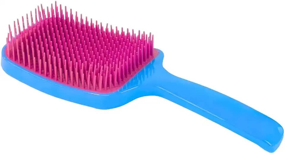 Escova Raquete de Cabelo Profissional, Desembaraça Sem Quebrar os Fios, Anti-frizz