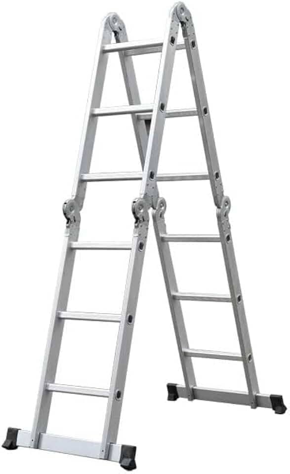 Escada Articulada Vix 12 Degraus Alumínio