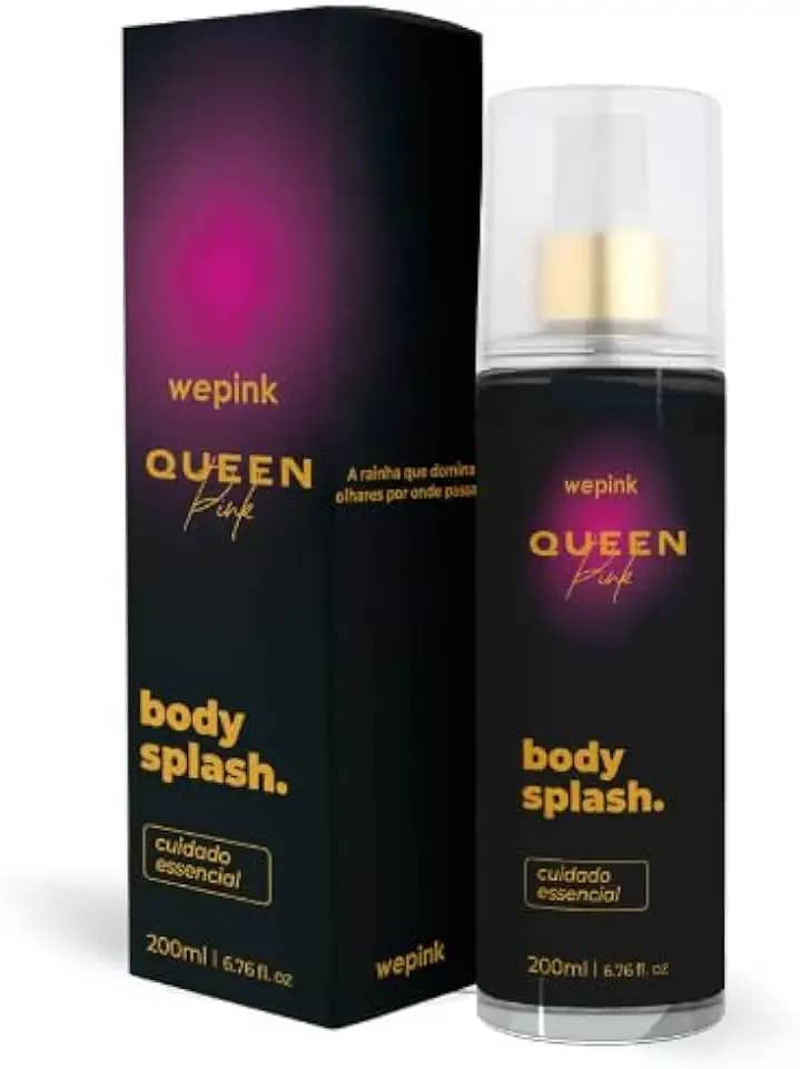 Body Splash Queen Pink Desodorante Colônia 200ml - Wepink