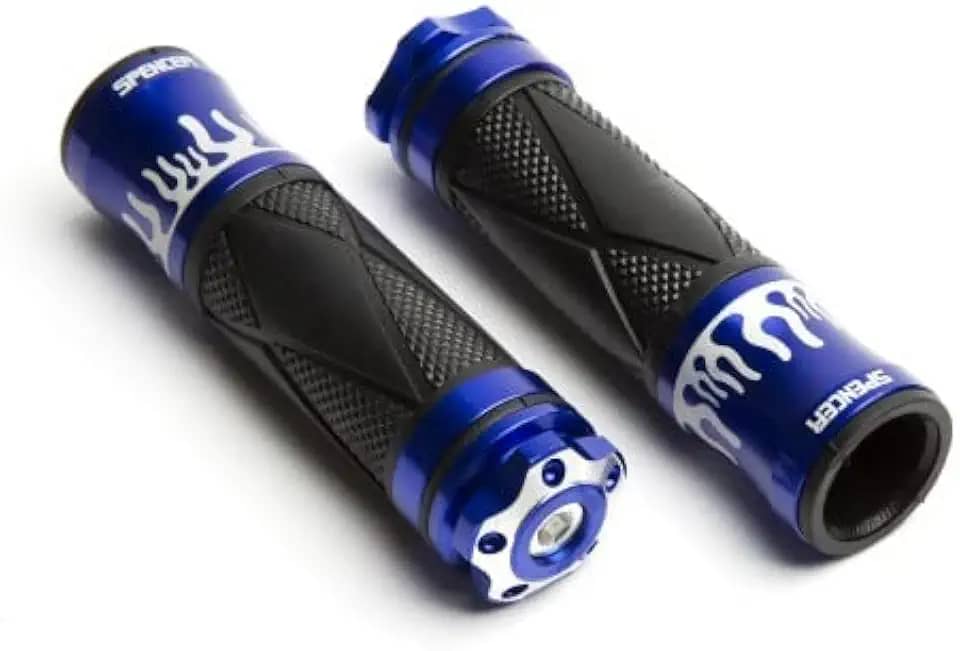 Manopla Esportiva Mod Estrela Fire Aluminio Tipo Rizoma Honda Suzuki Yamaha Varias Cores Spencer