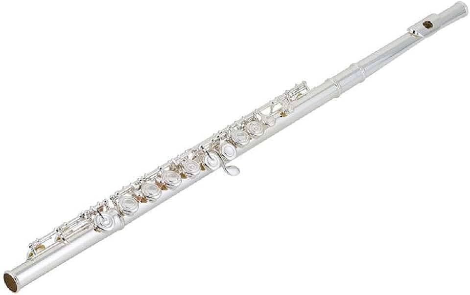 Flauta Transversal Estudante C YFL 222 Prateada com Case Yamaha