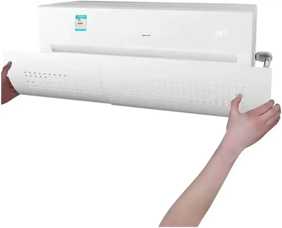 Defletor Direcionador de Ar Condicionado Ajustável | Conforto Térmico e Climatização Uniforme em Qualquer Ambiente