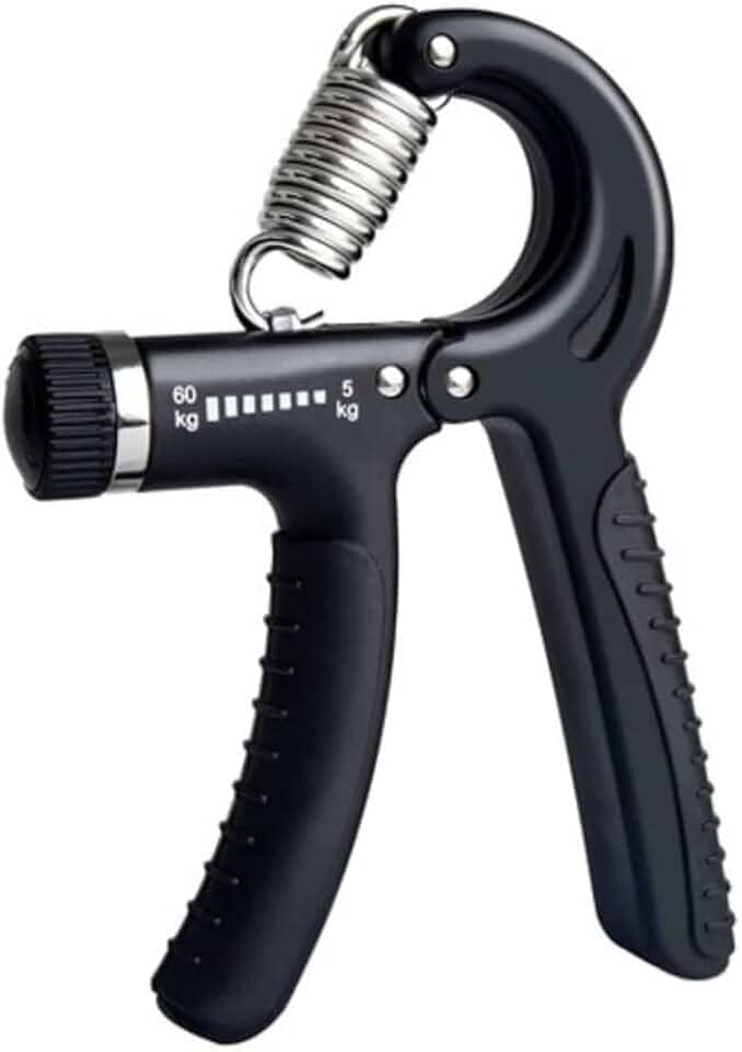 Hand Grip Ajustável 10–60kg – Fortalecedor de Mãos e Antebraço Fitness – Aumente sua Força, Resistência e Pegada – Ideal para Academia, Esporte e Treino em Casa