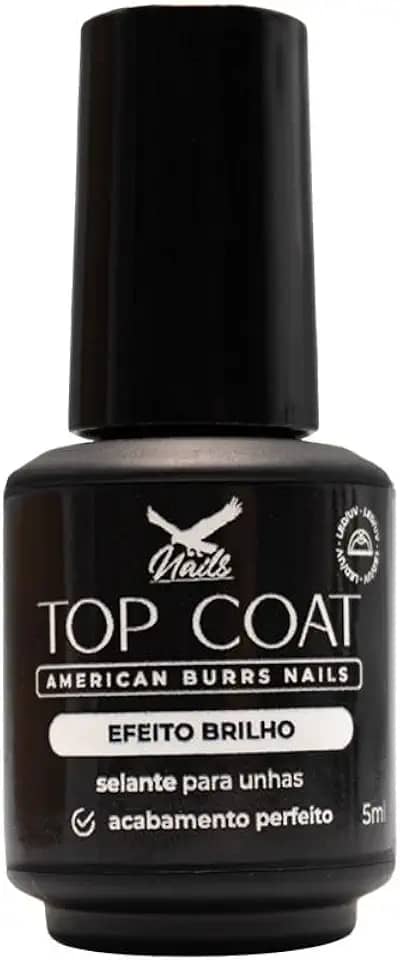 Top Coat Brilho 5ml - American Burrs Nails