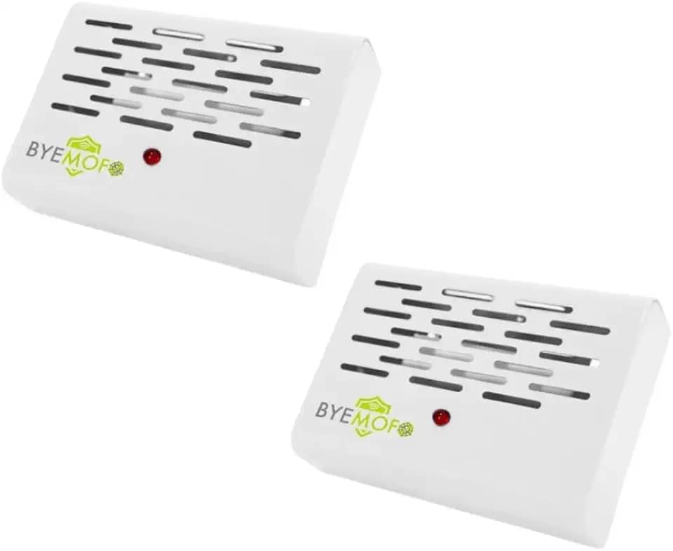 Kit c/ 02 Aparelho Anti Mofo Elétrico Eletrônico 110v Ácaro Fungos Bolor Legon Bye Mofo AM01-110v
