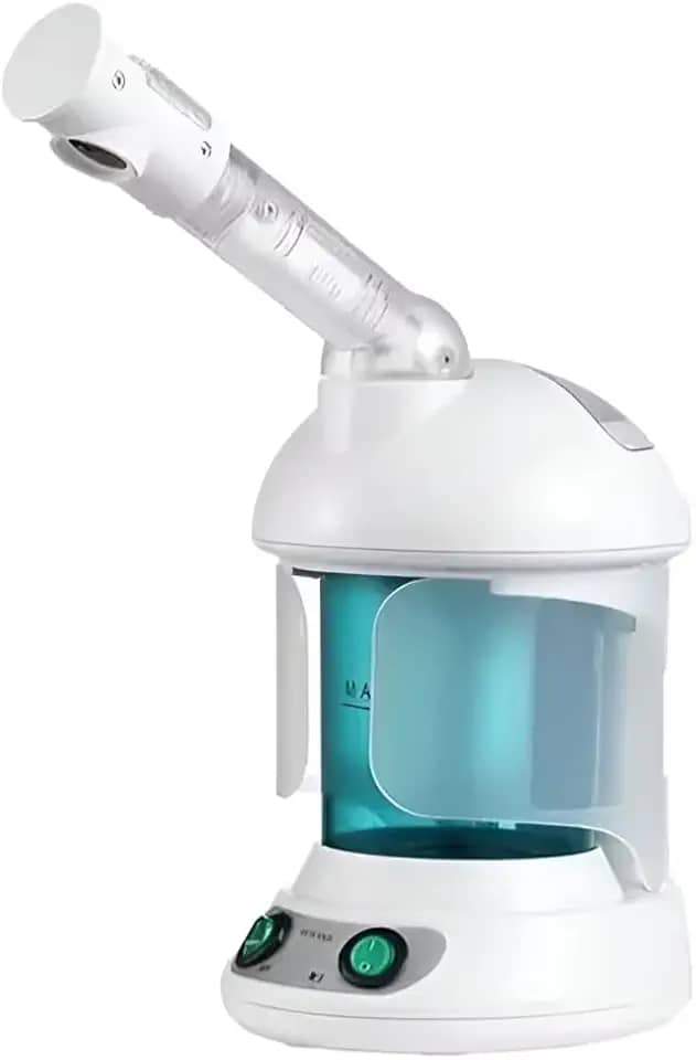 Máquina Spa Vaporizadora de Ozônio Vapor Facial Umidificador de Névoa Quente para Pele e Capilar