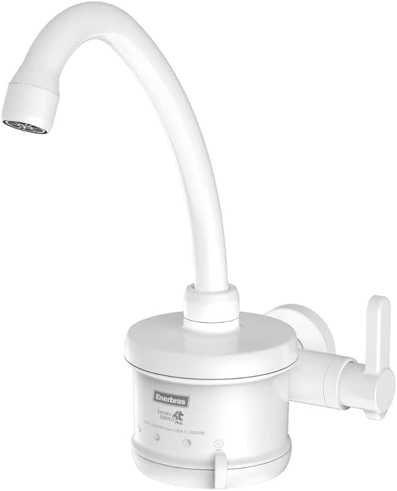 Torneira Elétrica 4T Plus Branca – 127V/4800W - Enerbras 3501-EN
