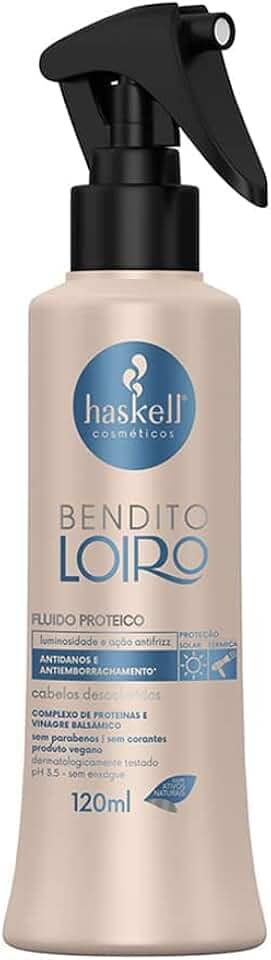Haskell Fluido Proteico Bendito Loiro 120Ml