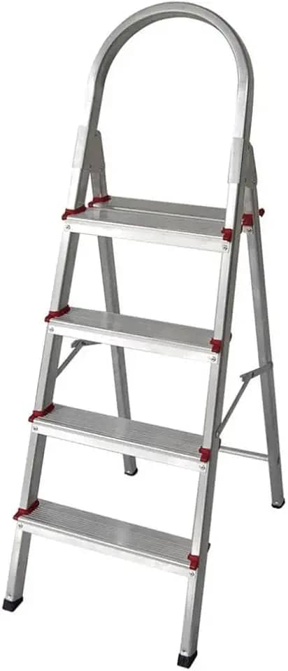 ESCADA DE ALUMINIO NEW STAR C/ 4 DEGRAUS