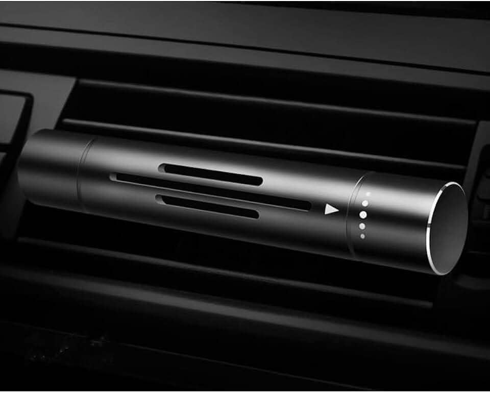 Cheirinho Para Carro Aromatizador Ar Condicionado Perfume Aroma Purificador de Ar (A - Preto)