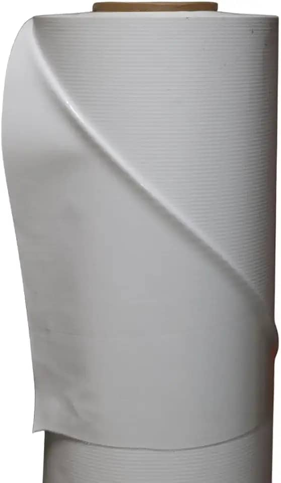 Lona Multiuso para Proteção Versátil, Cobertura de Toldos, Tendas e Barracas(Branco F/Branco,# 1,00 X 2,80 LARGURA)